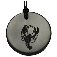 Shungite Emf Protection Necklace EMF Jewelry Pendant Zodiac Cancer Image picture