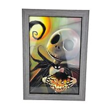 Disneys Tim Burtons Nightmare Before Christmas Jack Framed Picture Wall Art picture