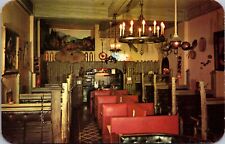 Postcard Interior of The Indian Grill Restaurant in Colorado Springs, Colorado picture