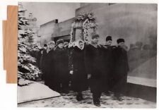 1958 USSR Russia Funeral of Girgory Petrovsky at Kremlin Moscow Orig Press Photo picture