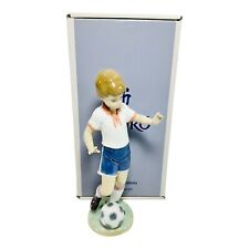 Lladro Soccer Practice 01006198 Porcelain Figurine Made by M. Santaeulalia picture