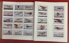 Murray and Sons, Types of Aero Planes, Complete Set of 25 Cigarette Cards picture