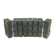 24 cans  Grade 1 50 cal empty ammo cans 24 Total  Excellent Cans  picture