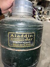 Vintage 1920s Large Thermos Aladdin Thermalware Jar Chicago USA Jug Heavy Duty picture