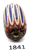 Nice Old Antique Venetian Chevron Trade Bead African from Estate #1841  Bg50 picture