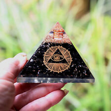 Entirely Zen Elite Shungite Orgone Pyramid 3in LARGE 75mm EMF & 5G Protection picture