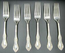 International Joan of Arc Sterling Silver Dinner Forks (6) - 8 In. picture