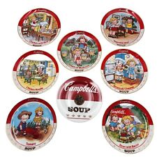 Campbell's Soup Kids Numbered Collector Plates 1993 Danbury Mint Set of 8 VTG picture