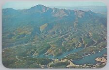State View~Aerial Of Pikes Peak & Highway~Region Water Supply~Vintage Postcard picture