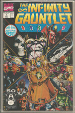 Infinity Gauntlet V.1 #1 George Perez (1991, Marvel/Direct) NM-M New/Old Stock picture
