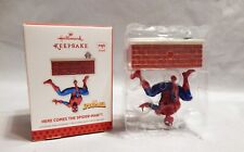 2013 Hallmark Keepsake Ornament Magic Sound Here Comes The Spider-Man picture