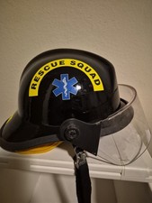 Cairns Firefighter Helmet Complete Face Shield Included Used Condition picture