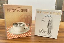 2 Sets Of New Yorker Note Cards With Envelopes “CATS” Incomplete picture