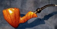 Beautiful Vintage Nording #5 Bent Plateau Top & Ferrule Tobacco Pipe Denmark  picture
