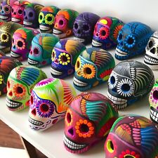 Mexican Sugar Skull Random Color Cinco de Mayo Day of the Dead Calavera picture