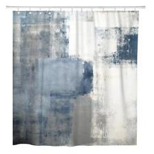 ArtSocket Shower Curtain Gray Contemporary Blue and 72