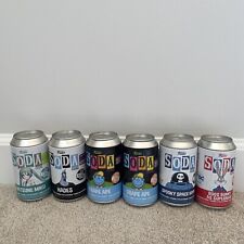 FUNKO SODA LOT OF 6 OPEN *COMMONS* picture