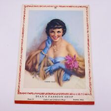 Vintage 1962 Calendar Unused Dian’s Fashion Shop 7.5x5.25”  picture