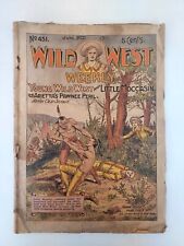 VINTAGE WILD WEST WEEKLY #451 DIME STORE NOVEL Pulp Magazine picture