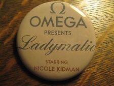 Omega Ladymatic Nicole Kidman Watch Logo Advertisement Pocket Lipstick Mirror  picture