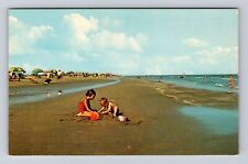 Galveston TX-Texas, Stewart Beach, Antique, Vintage Souvenir Postcard picture
