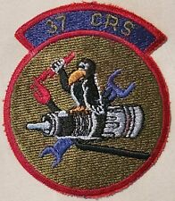 Cold War USAF US Air Force 37th CRS Component Repair Squadron Patch 3