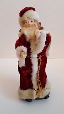 RARE Vintage Rosemarie Snyder Father Christmas Miniature With Toy Sack 1976 picture