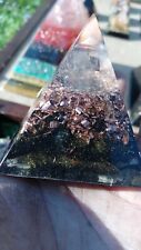 Large Handmade Orgonite Pyramid Energy Protection EMF Shielding Crystal Healing picture