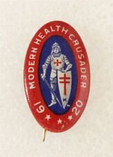 Red Cross: Modern Health Crusader Program, 1920 Knight (lapel pin) picture