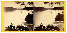 USA, Niagara Falls, American Falls, circa 1880, Stereo Vintage Stereo Print, picture