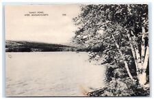 Postcard Sandy Pond, Ayer, MA B2 picture