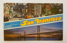 Vintage Postcard Mid Century, Greeting From San Francisco picture