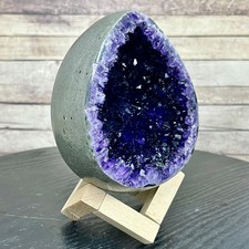 2.77LB Uruguay's natural amethyst ore, emperor purple cave dinosaur egg decorati picture