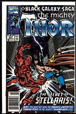 1990 Mighty Thor #421 Newsstand Marvel Comic picture