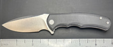 Civivi Mini Praxis Pocketknife BLK G10 Plain Edge Satin Blade Great USED EDC picture