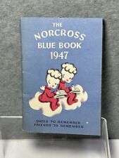 1947 THE NORCROSS BLUE BOOK  VINTAGE picture
