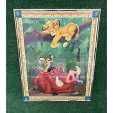 Vintage 16x20 WALT DISNEY THE LION KING Framed print/poster #90s picture