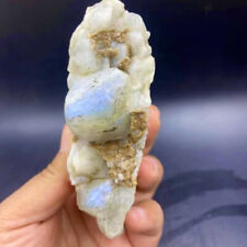 225G Natural Moonlight Stone Quartz Crystal Mineral Specimen Crystal cluster picture