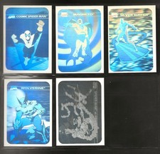 Marvel Universe Series 1 Complete Hologram Card Set (Impel, 1990) picture