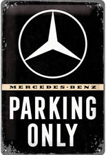 Nostalgic-Art 22276 Tin Sign 20x30cm Mercedes-Benz - Parking Only picture