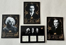 Einstein/Hubble/Bohr Relic + Base Cards   2025 PIECES OF THE PAST Roaring 20s picture