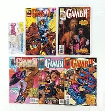 Gambit #1/2 1 Variant 2 3 4 Lot w/ Wizard COA (1999 Marvel Comics) picture