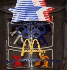 Vintage Glass Mug, McDONALD'S 1984 LOS ANGELES OLYMPICS, Baseball, Track, Tennis picture