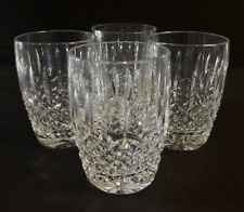 Waterford Crystal Cut Ballybay Double Old Fashioned Tumbler Glass Set of 4 picture
