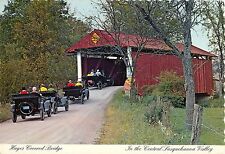HAYES COVERED BRIDGE CENTRAL SUSQUEHANNA VALLEY Pennsylvania Postcard picture