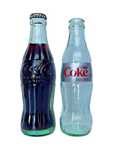 Vintage Coca-Cola 6oz Contoured bottle & 2010 Diet Coke 8oz Contoured Bottle picture
