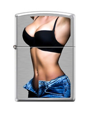 Zippo Windproof Sexy Jeans Model Lighter, Color Process, 99438, New In Box picture