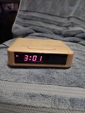 Vintage Sony Dream Machine Digital Alarm Clock Radio Beige TESTED ICF-C240 picture