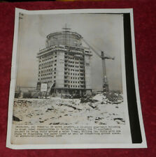 1958 Press Photo Water Tower Apartment Building Construction Velbert Germany picture