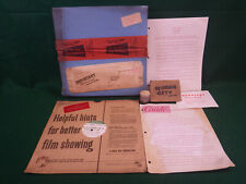 Vintage Ross-Roy dealer training-advertising film+record 1956 Plymouth vs Ford picture